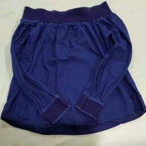 Tommy Hilfiger Long Sleeve Off Shoulder Top